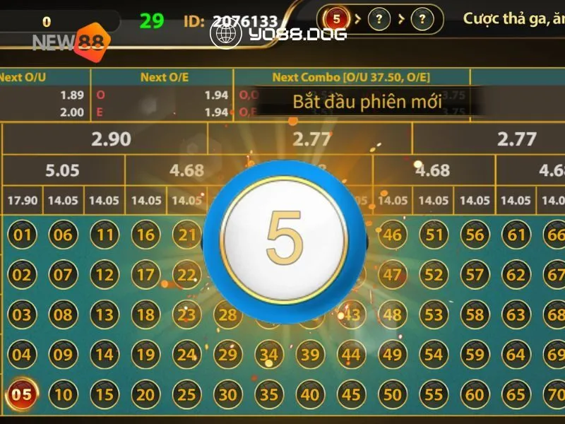 Dự đoán con số may mắn với Number Game