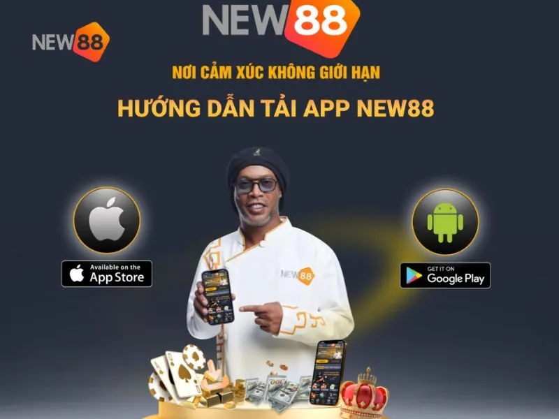 Tải New88 máy tính giống như tải trên Android